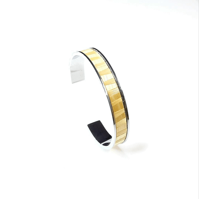 Bracelet Artisanat Français - Paille de Seigle de Lozère