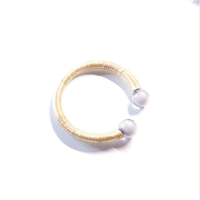 Bracelet Ouvert en seigle- Élégance Ethnique